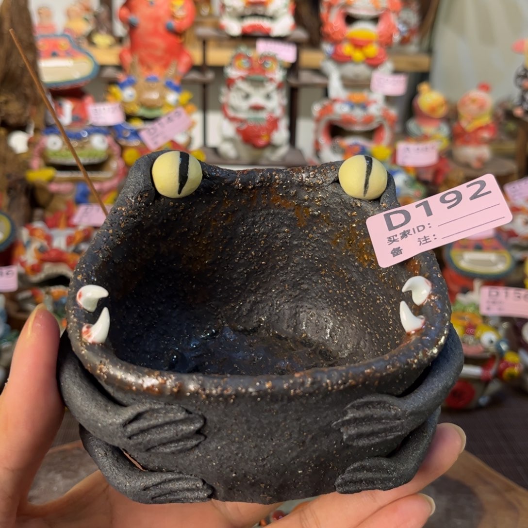 泥塑纯手工茶宠摆件