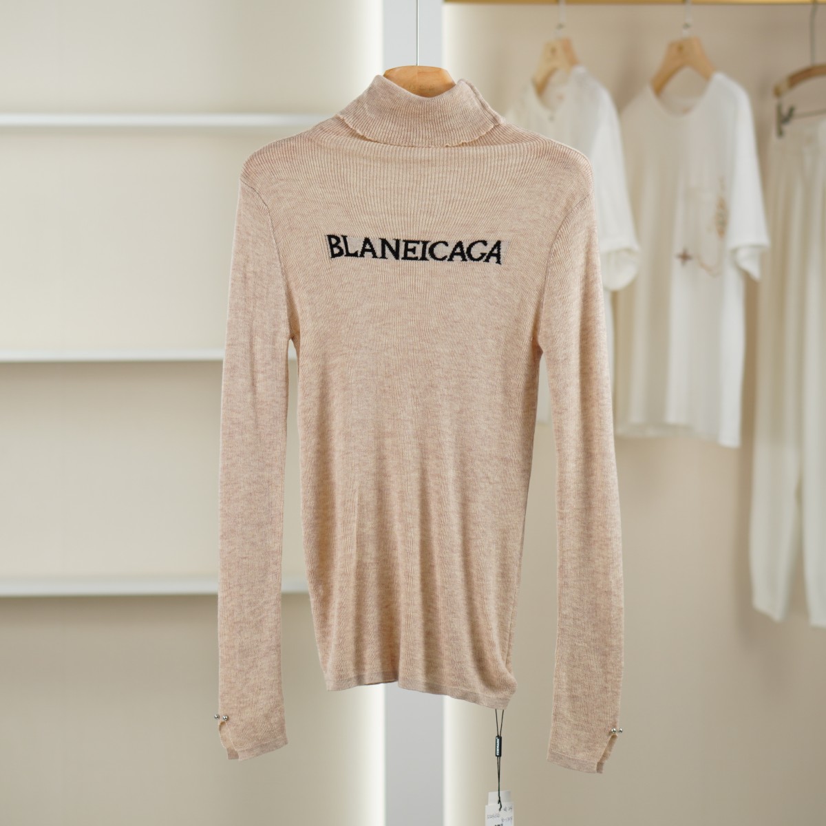 麦迪尚品【唯】51203656 春秋时尚高领针织打底衫上衣品牌女装