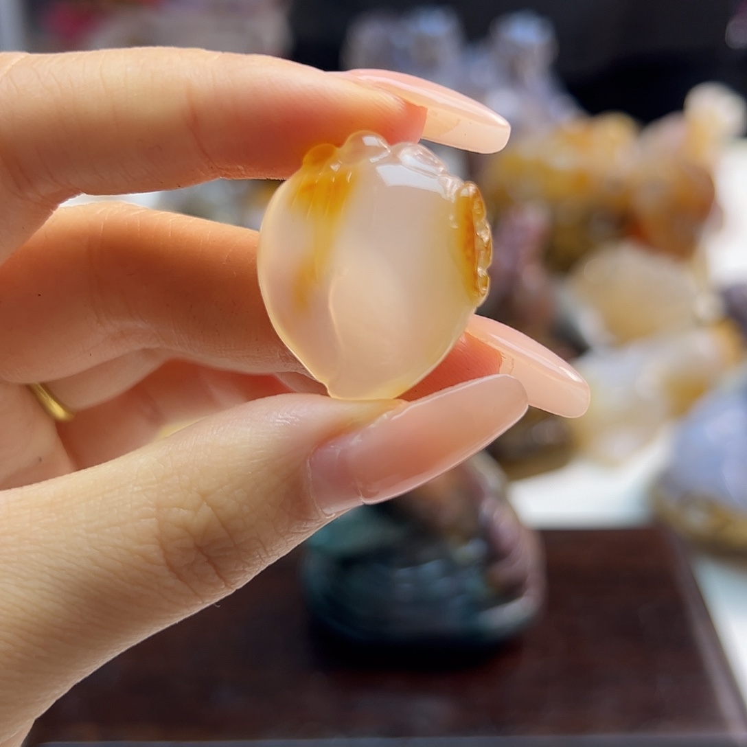 玛瑙/玉髓合金颈饰
