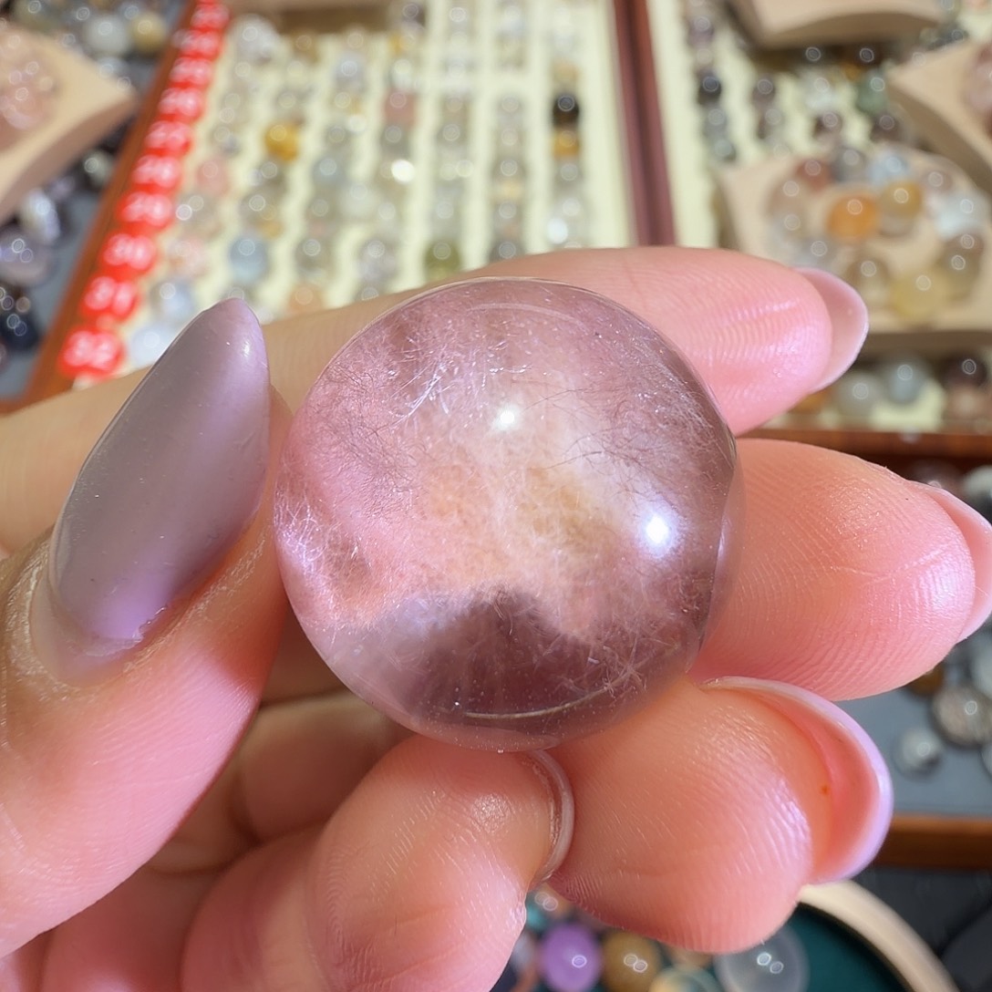 宋***悠水晶未镶嵌手链1300