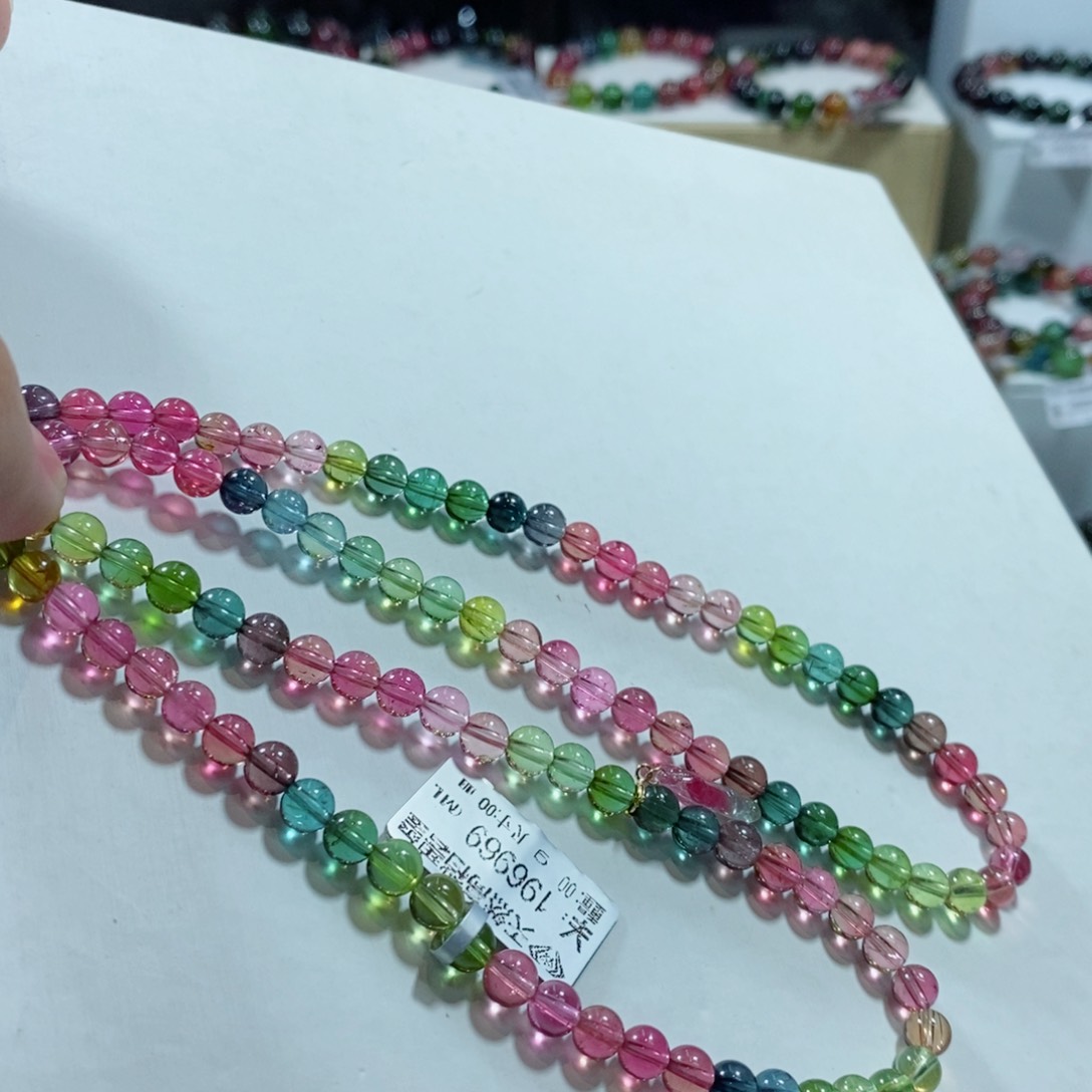 碧玺手链未镶嵌碧玺