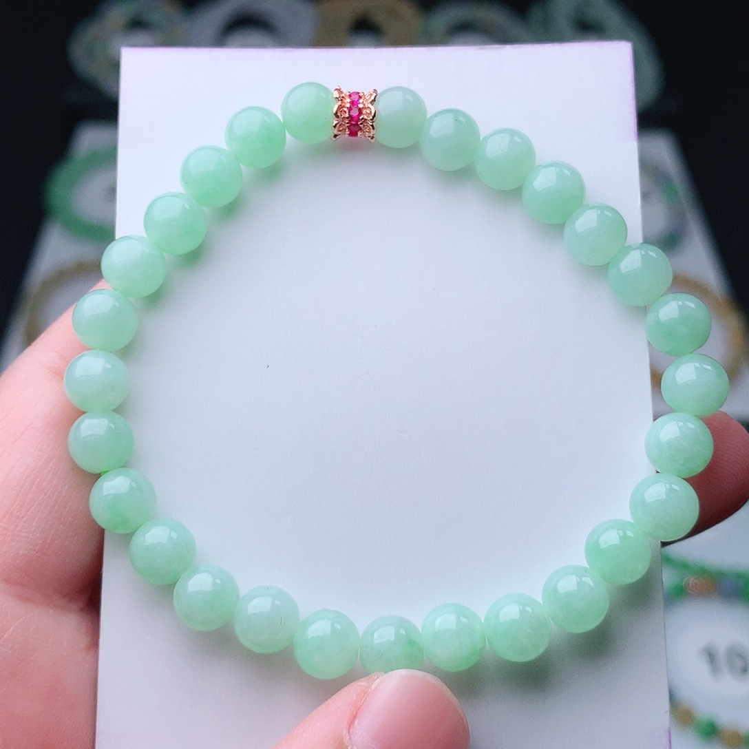 翡翠手串未镶嵌翡翠