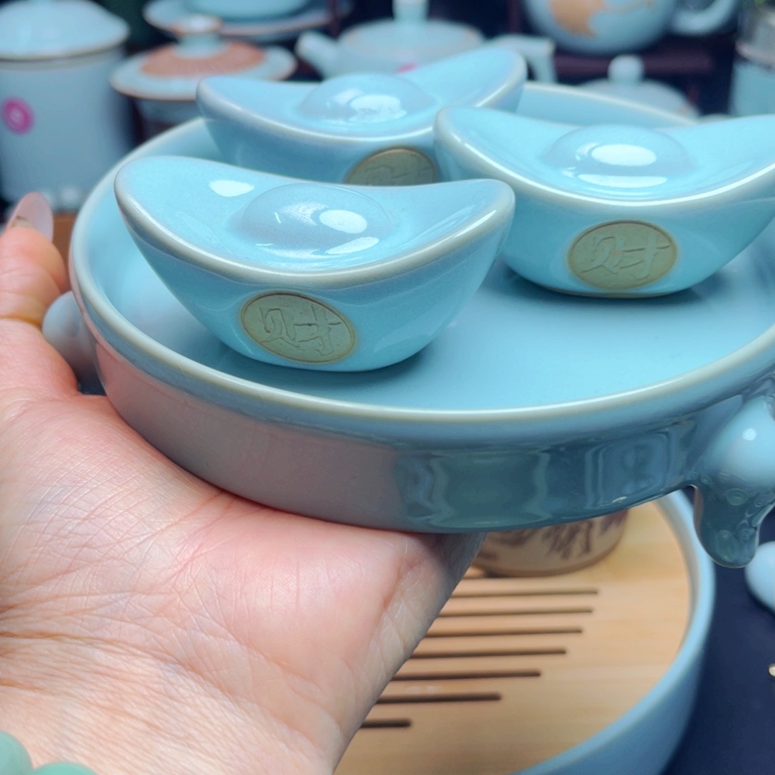 【闪购商品】汝州单壶，壶，天青，壶