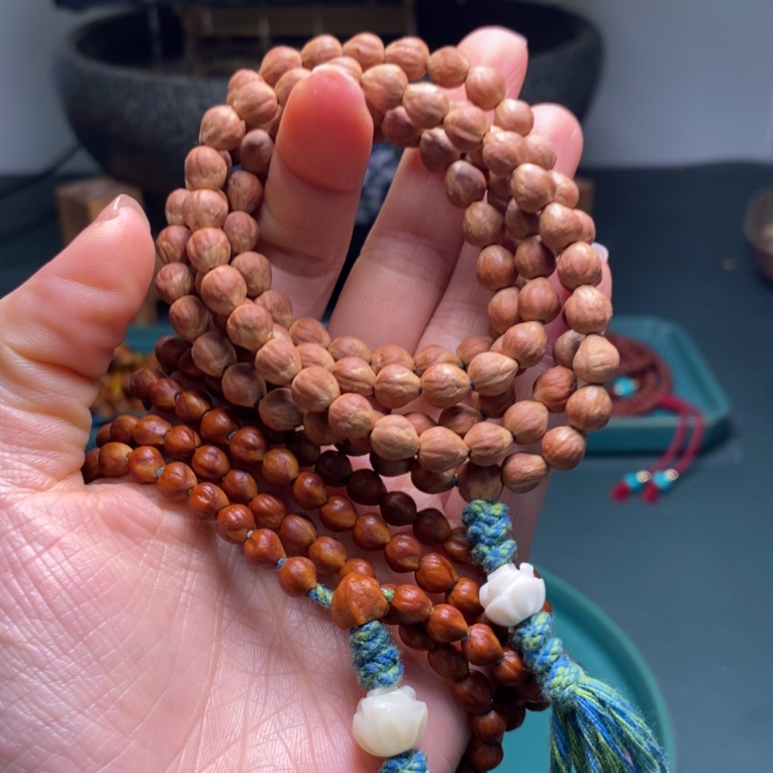 柏香籽/百香籽吊坠349莲花