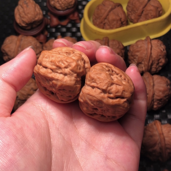 文玩核桃把件33蛤蟆