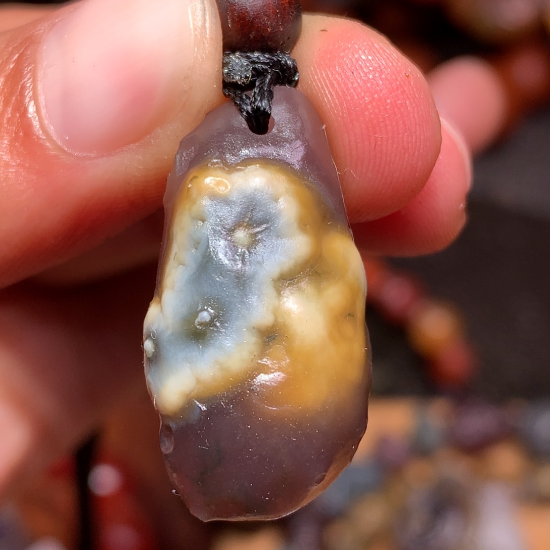 未镶嵌玛瑙/玉髓珠宝半成品