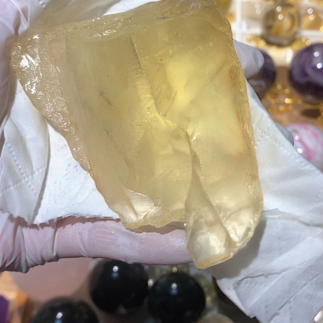 紫晶颈饰未镶嵌天然
