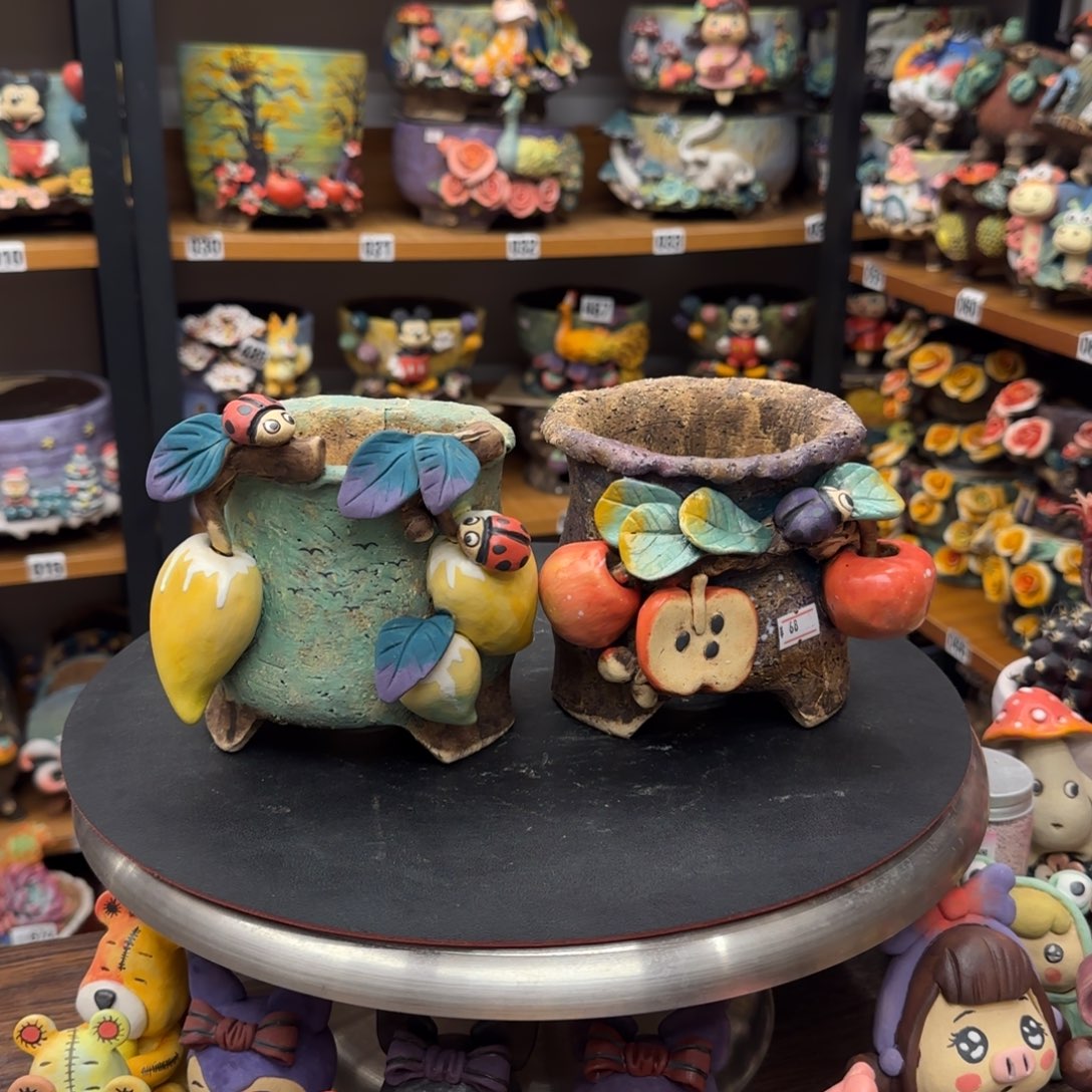 【闪购商品】粗陶手捏