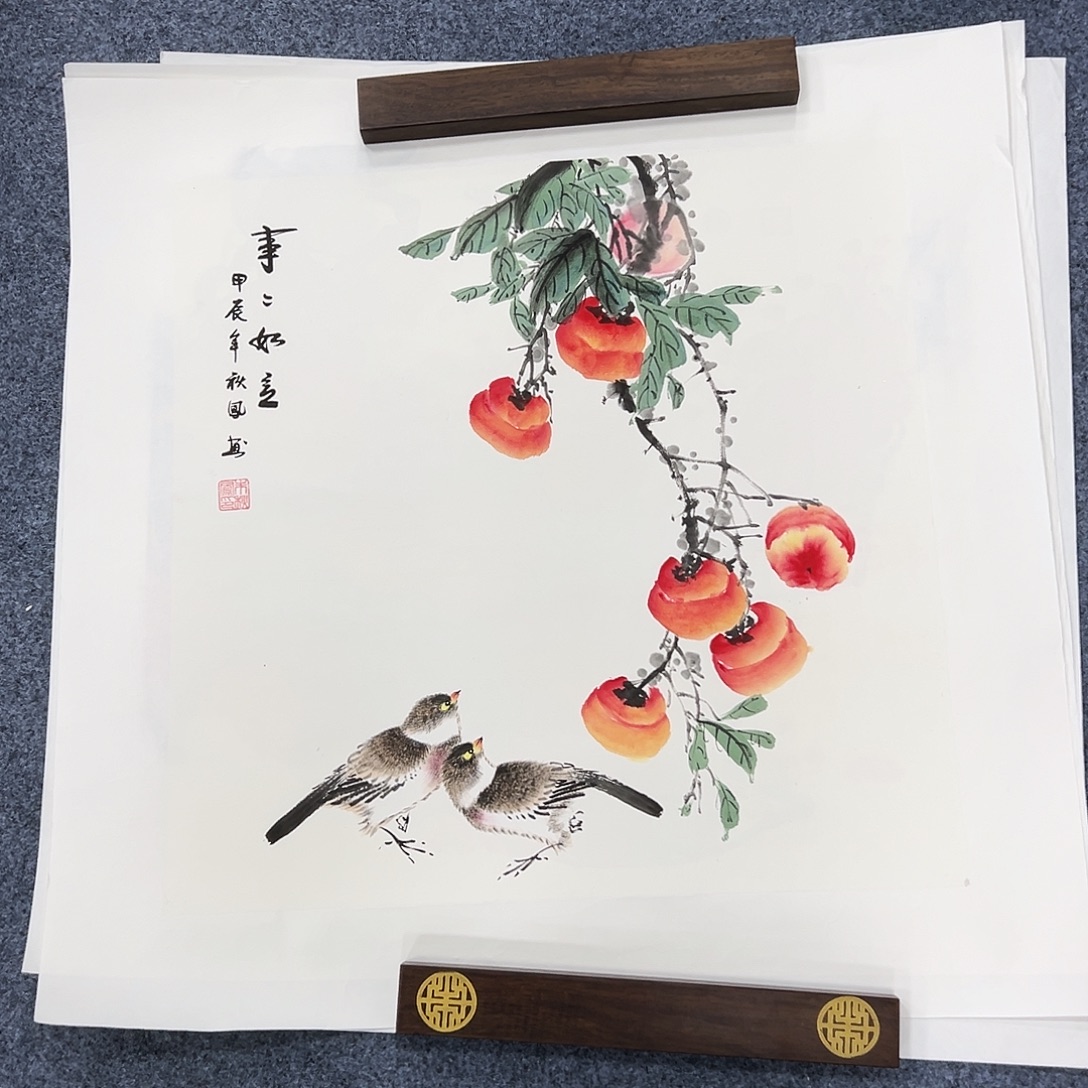 国画宣纸国画作品纯手绘