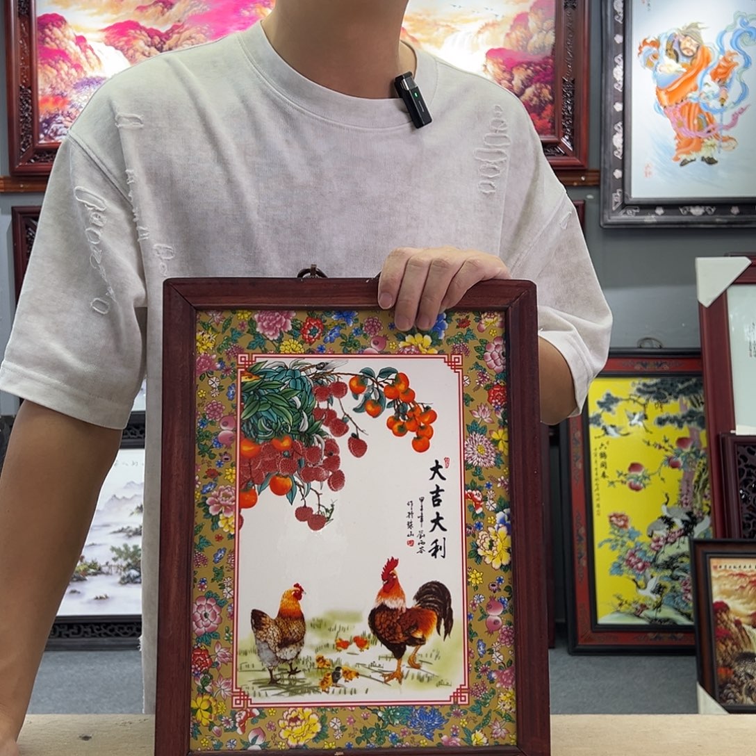 瓷片景德镇瓷板画