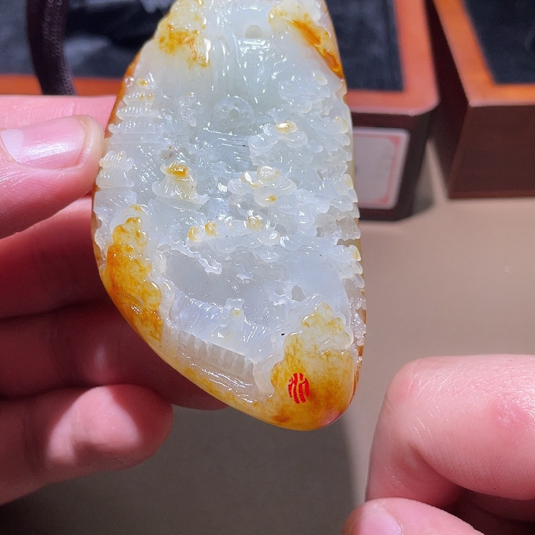 和田玉颈饰未镶嵌Z6