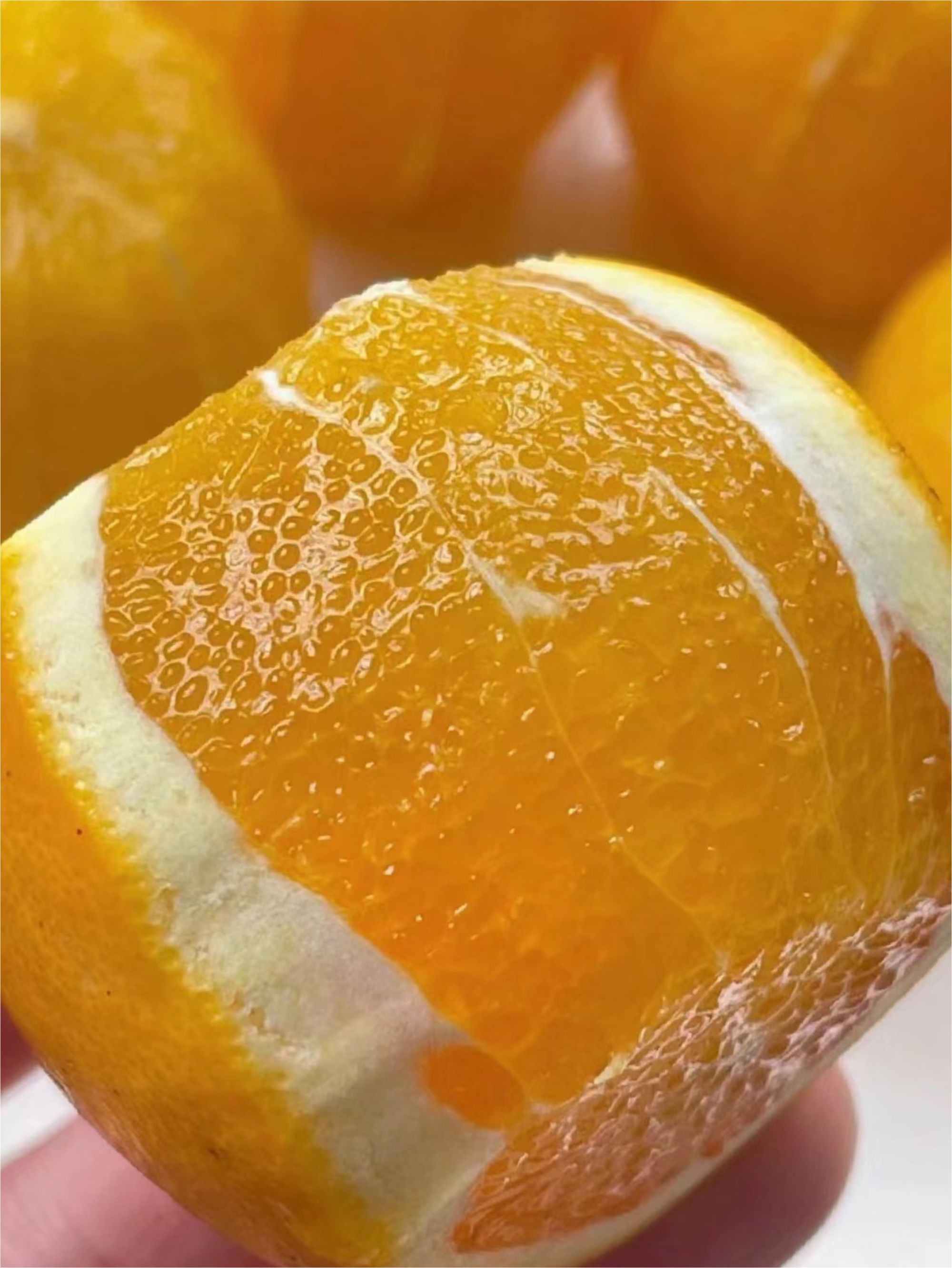 正宗黔阳冰糖橙 小个头 大甜度  有些小麻点