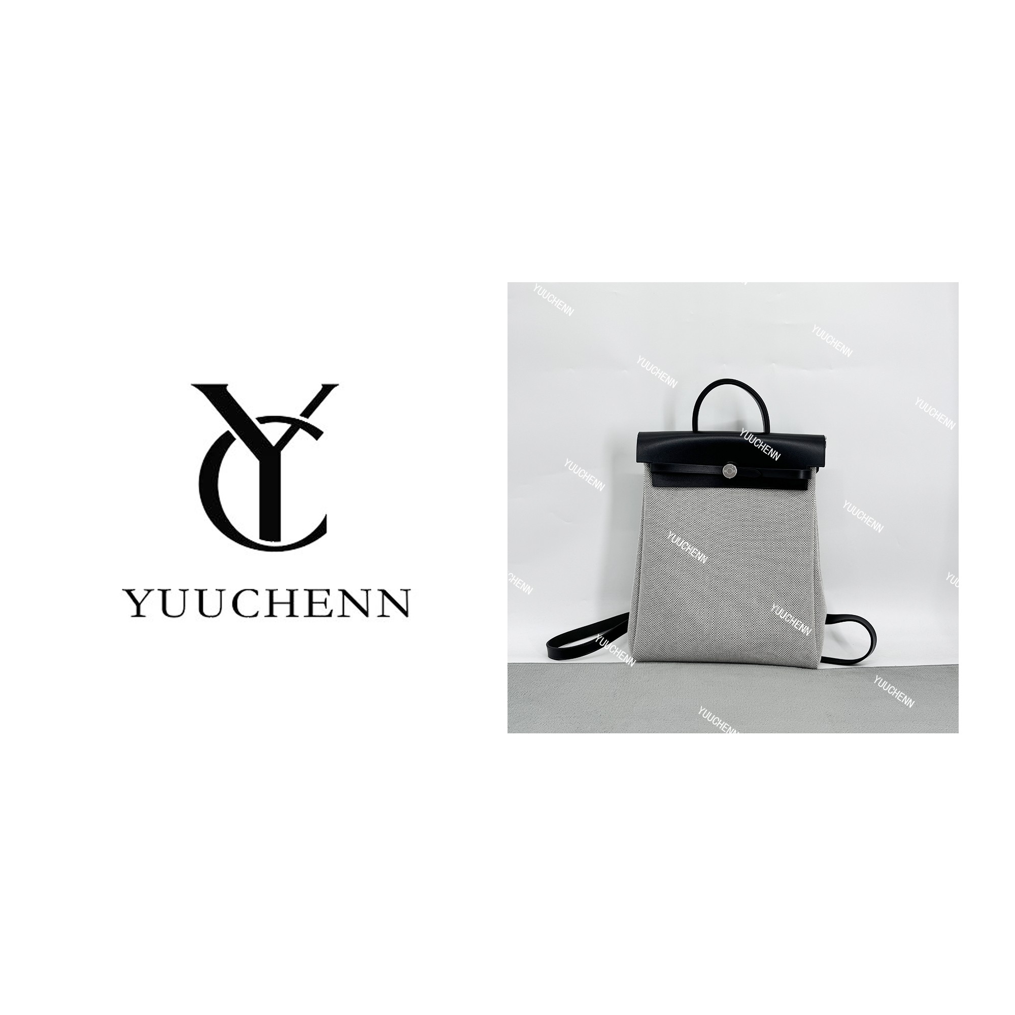 YUUCHENN28cm原创设计高定真皮包 HH7555