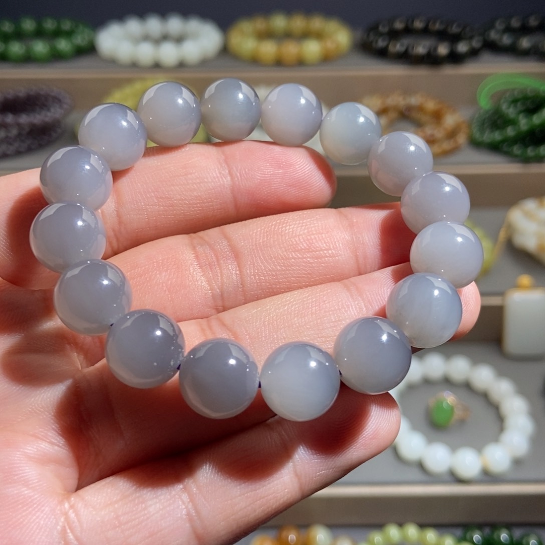 和田玉手链未镶嵌