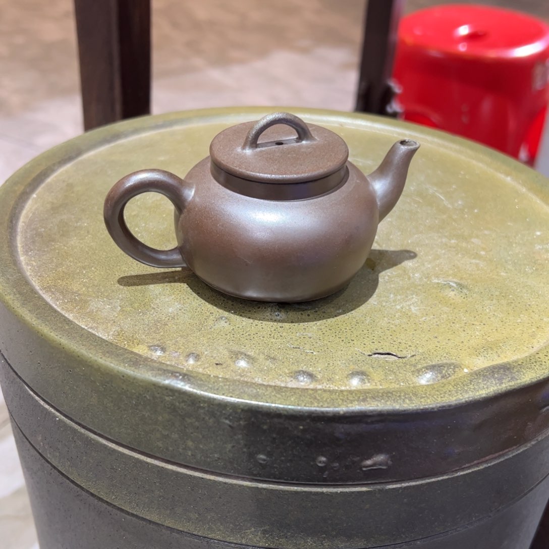 贵台龙窑柴烧茶壶95