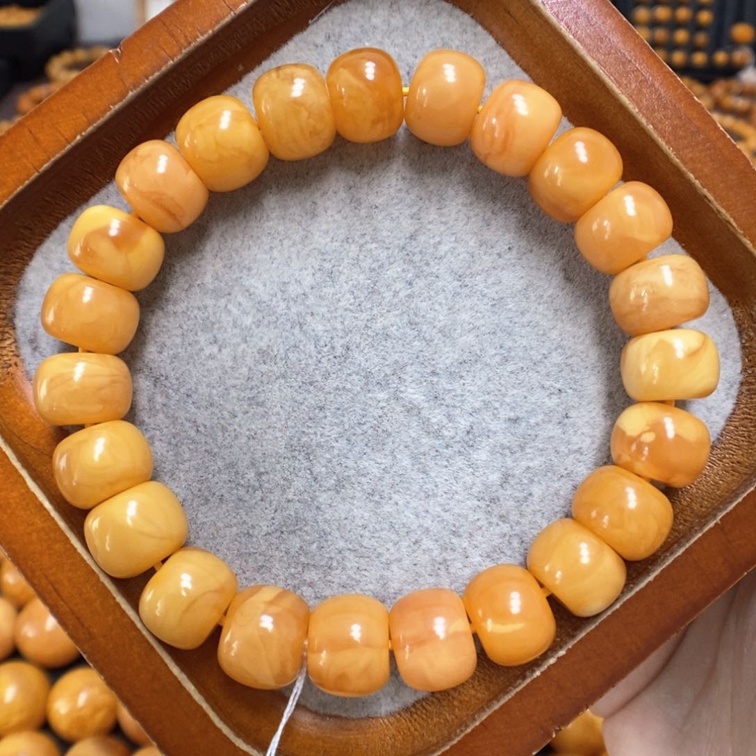 蜜蜡手链未镶嵌蜜蜡