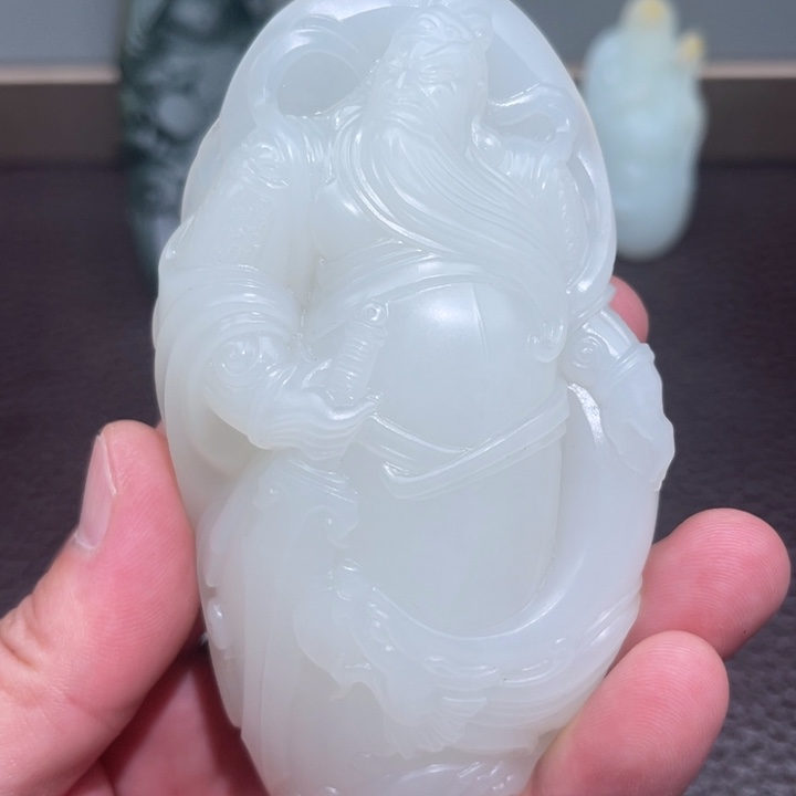 和田玉（白玉）未镶嵌把件