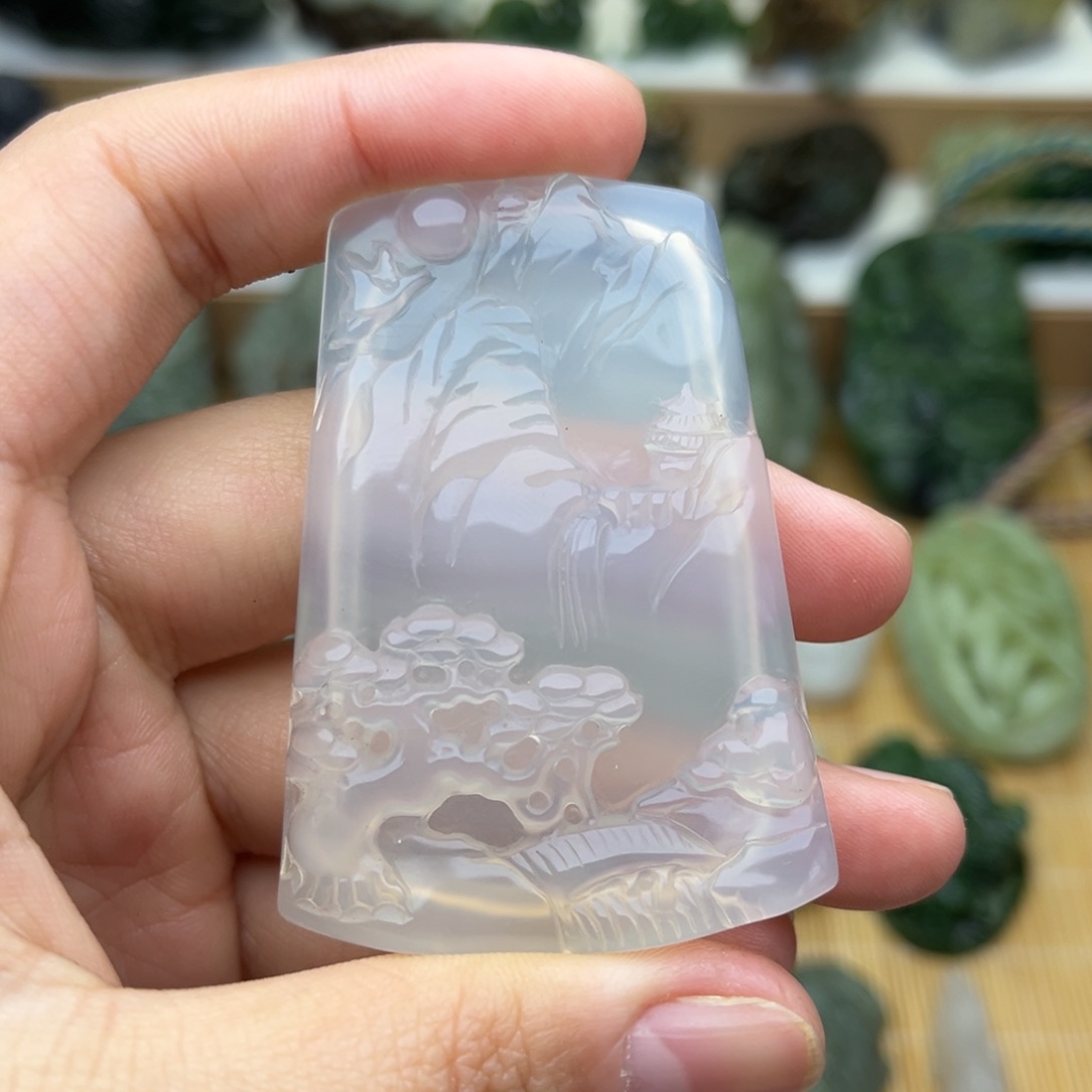 玛瑙/玉髓颈饰未镶嵌