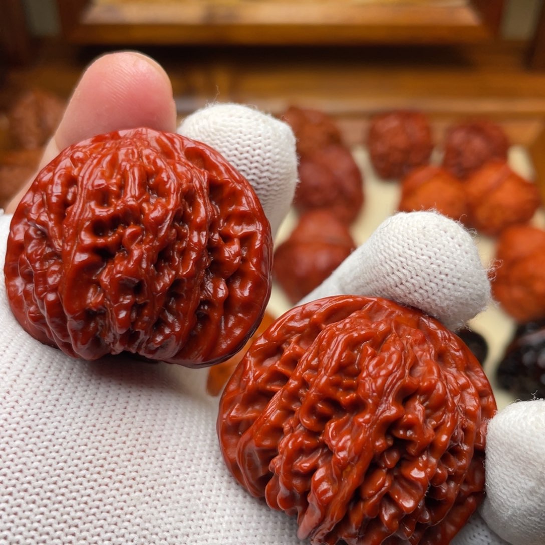 文玩核桃把件四座楼 41