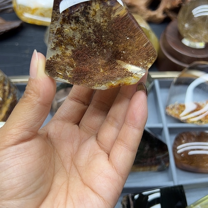 珠宝半成品水晶未镶嵌