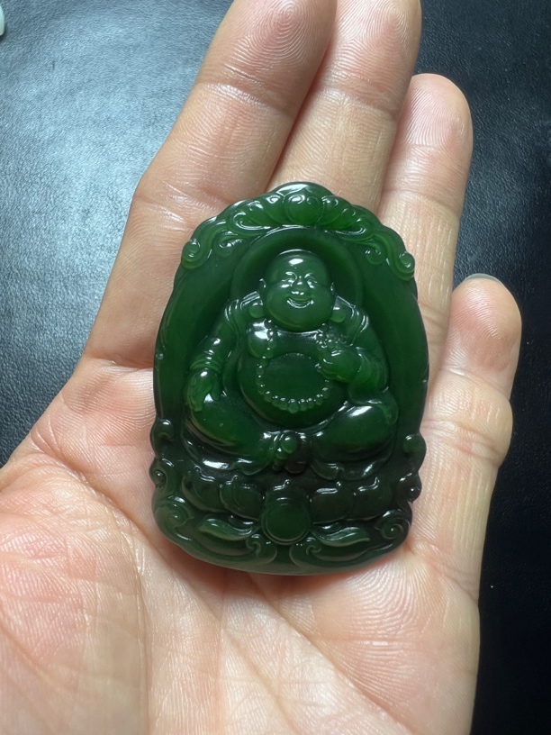 俄碧红皮老料佛公