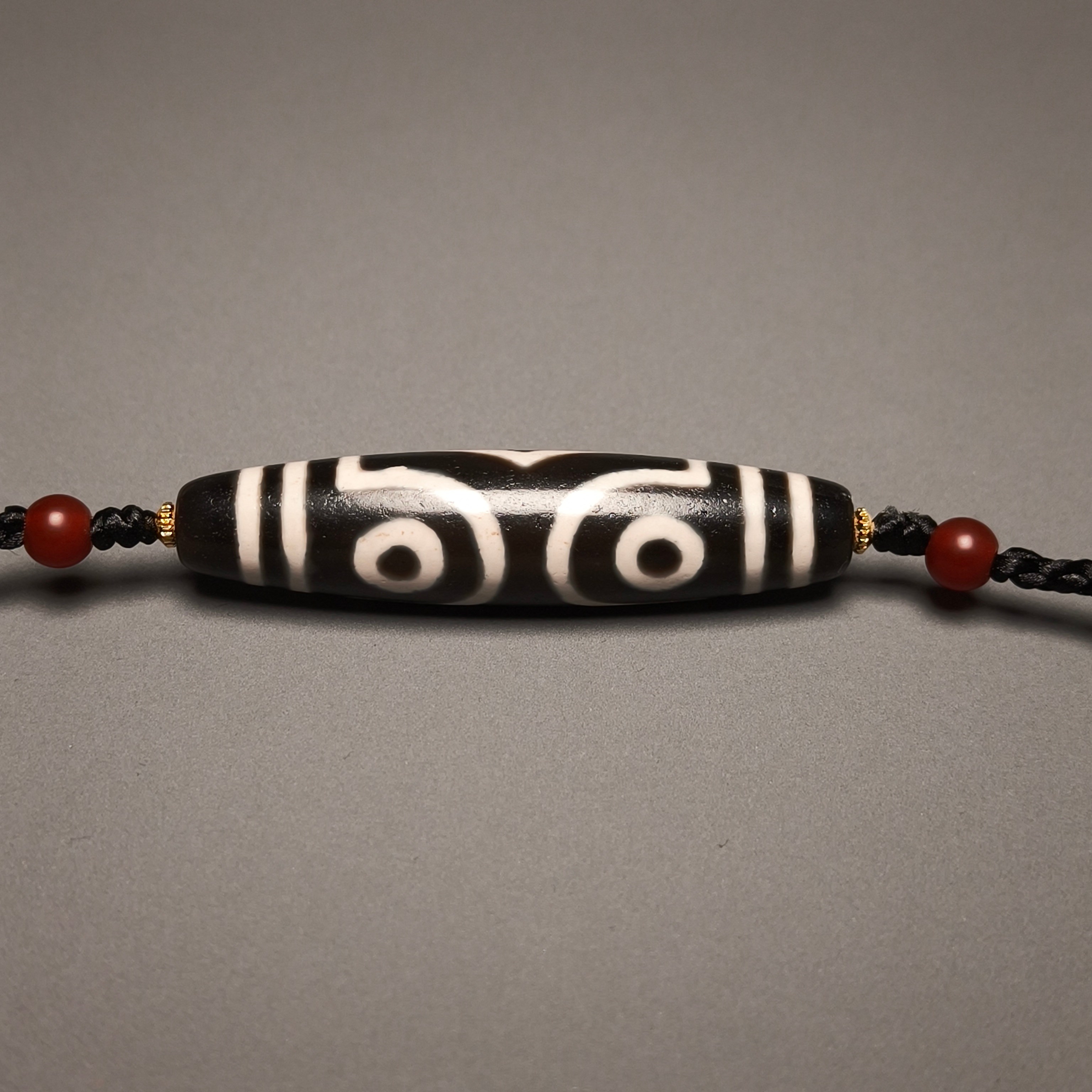 民国玛瑙勒子饰/DZ460441/古玩/收藏/德州文物