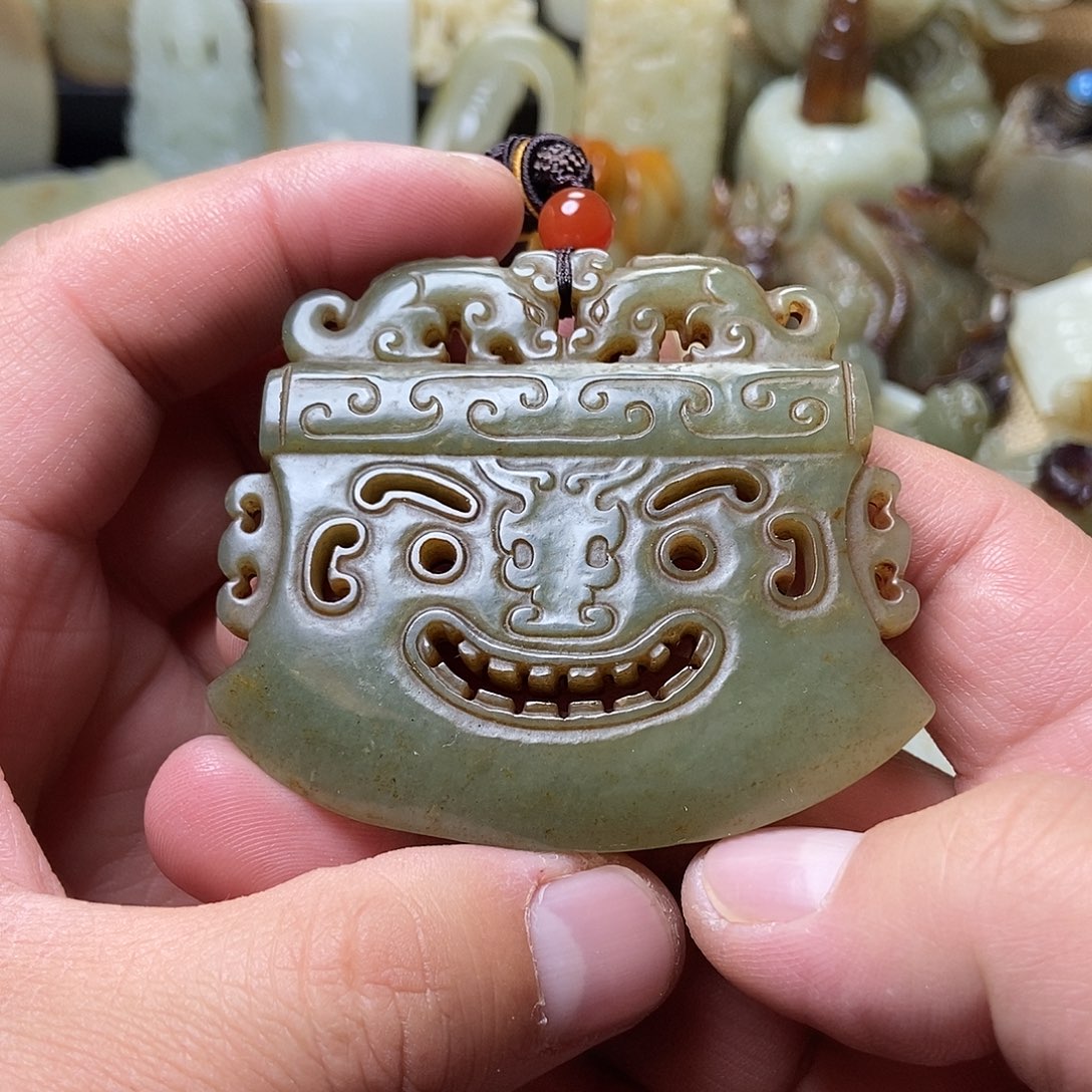 和田玉挂件未镶嵌