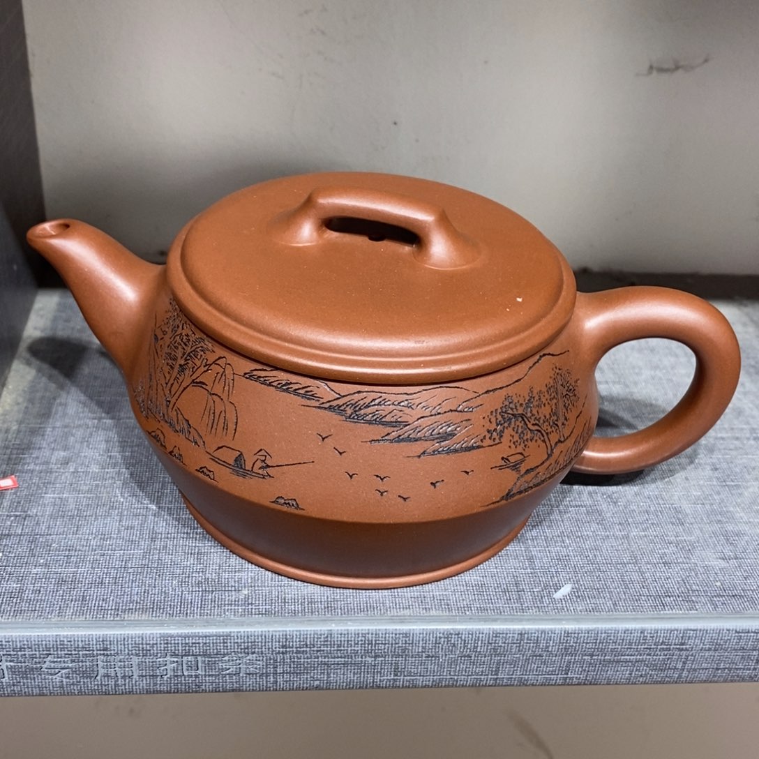 紫砂茶壶原矿手工216
