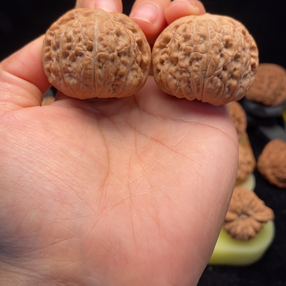 吊坠文玩核桃38+平底锅