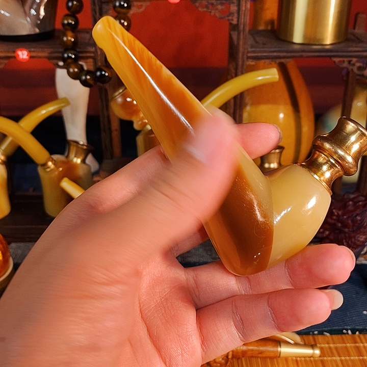 手工制作牛角粗中细