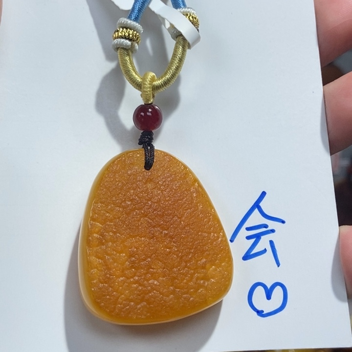 定制琥珀未镶嵌琥珀蜜蜡吊坠