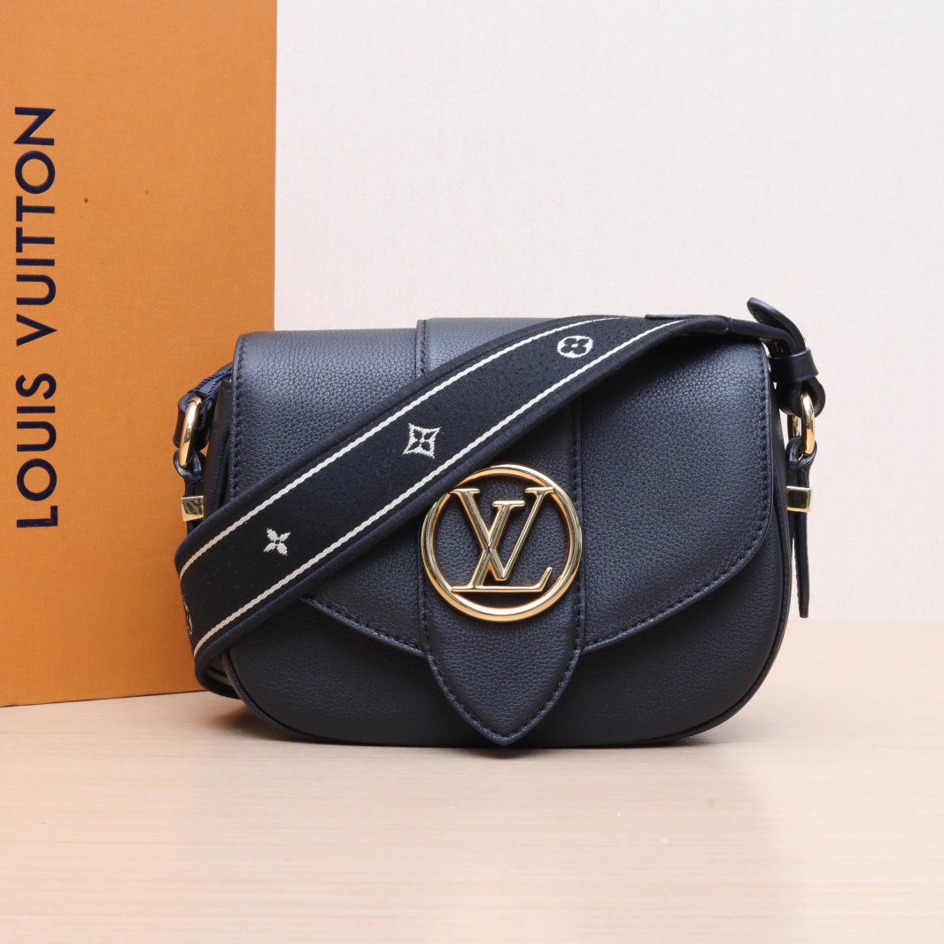 95新 LouisVuitton/路易威登 小花姑姑210686Pont 9 宽肩带 包