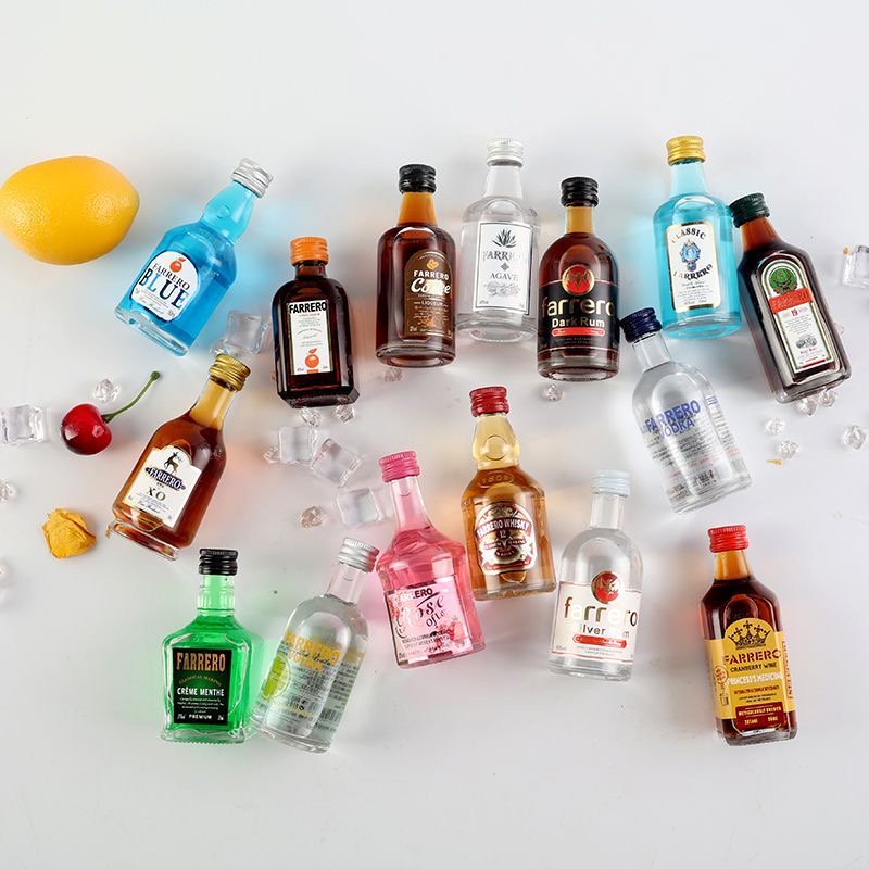 法列罗正品小洋酒直播间主播现场搭配20瓶