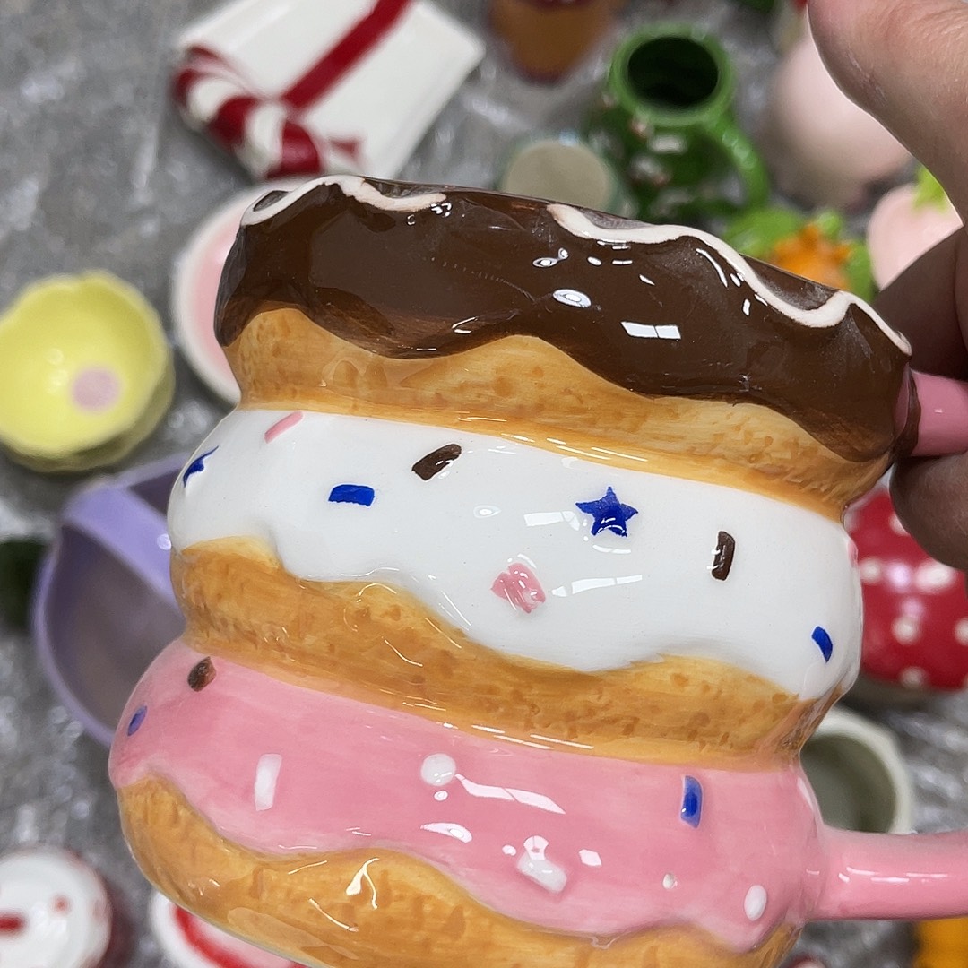 @***红满25包邮 瑕疵陶瓷不退不换 完美主义者慎拍 