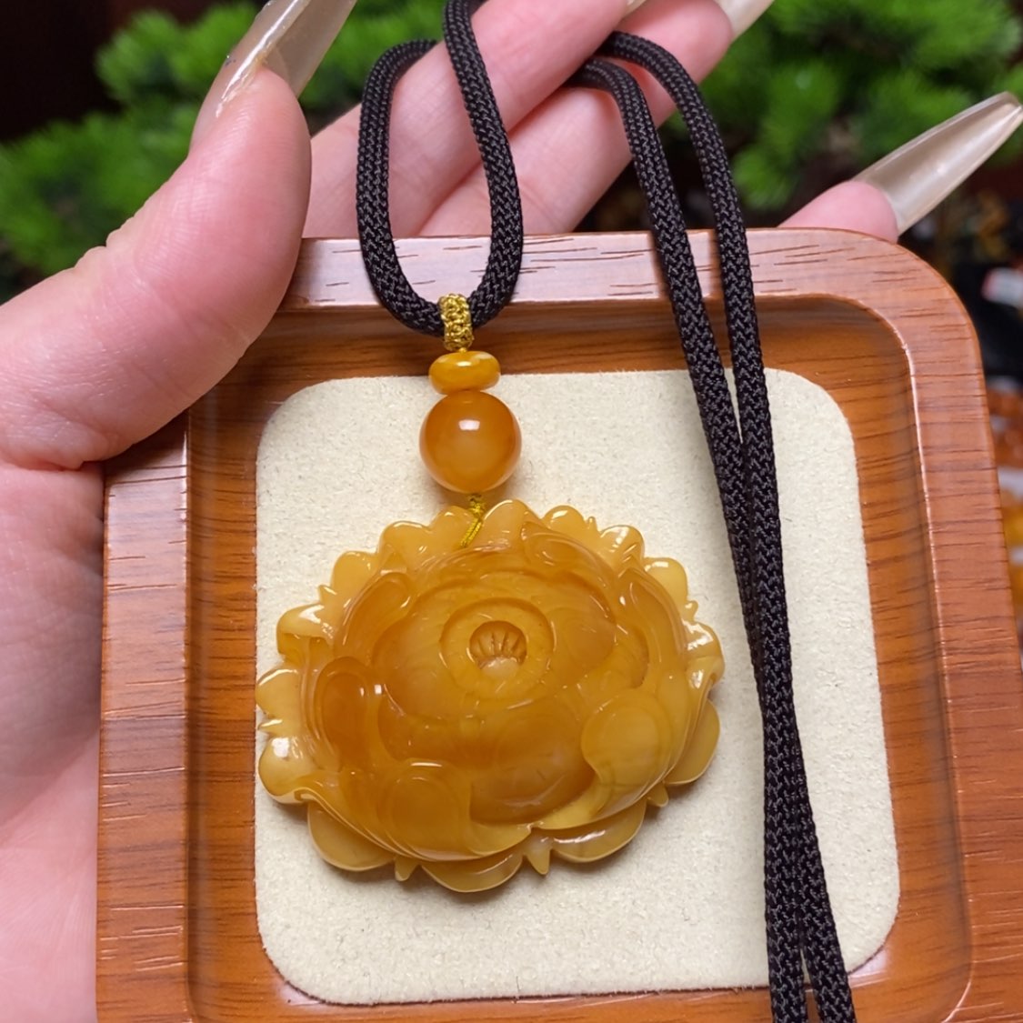 【闪购商品】蜜蜡颈饰未镶嵌项链