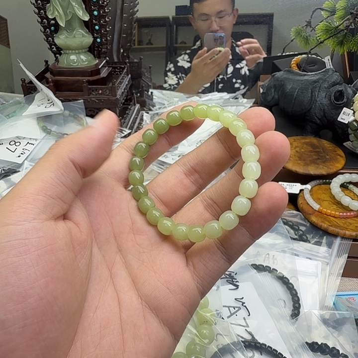 未镶嵌手串和田玉