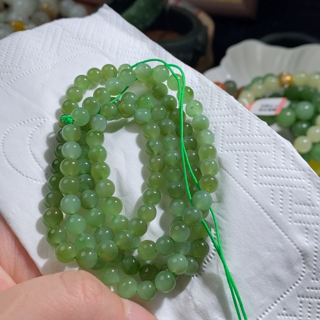 和田玉珠子6未镶嵌