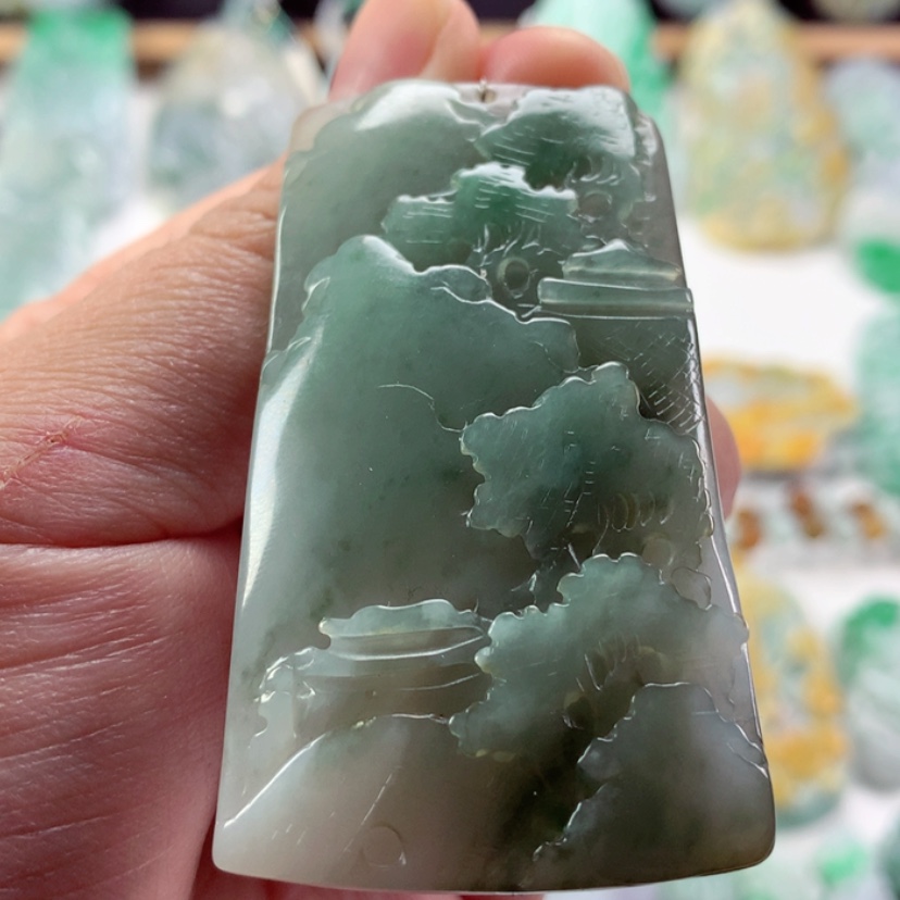 【闪购商品】翡翠吊坠(不含链)未镶嵌