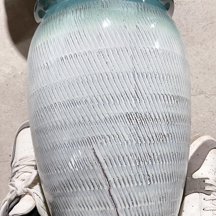 红陶口径25高度40一只瑕疵