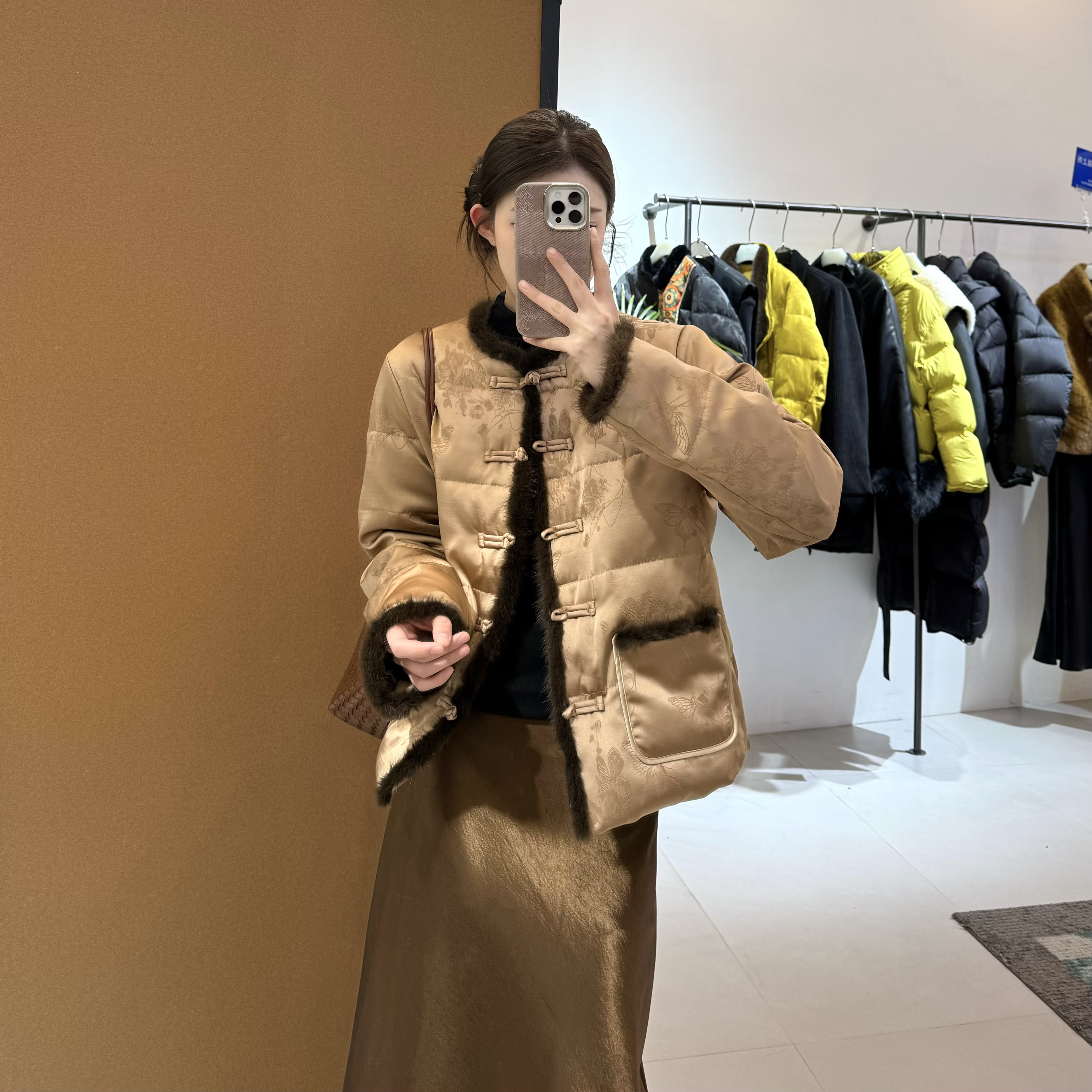  新中式复古国风盘扣棉服高级感洋气百搭气质轻奢小众休闲时尚