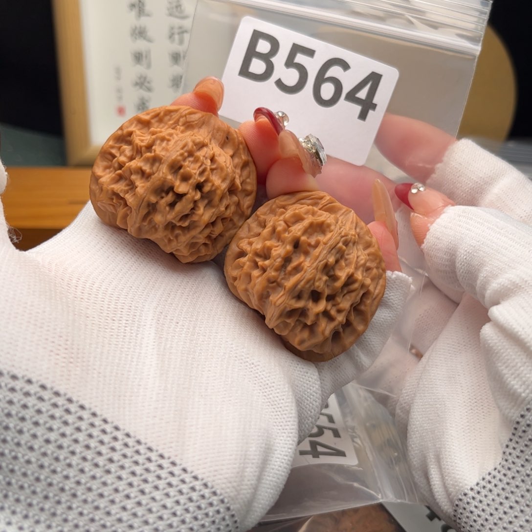 文玩核桃把件41天地b 564