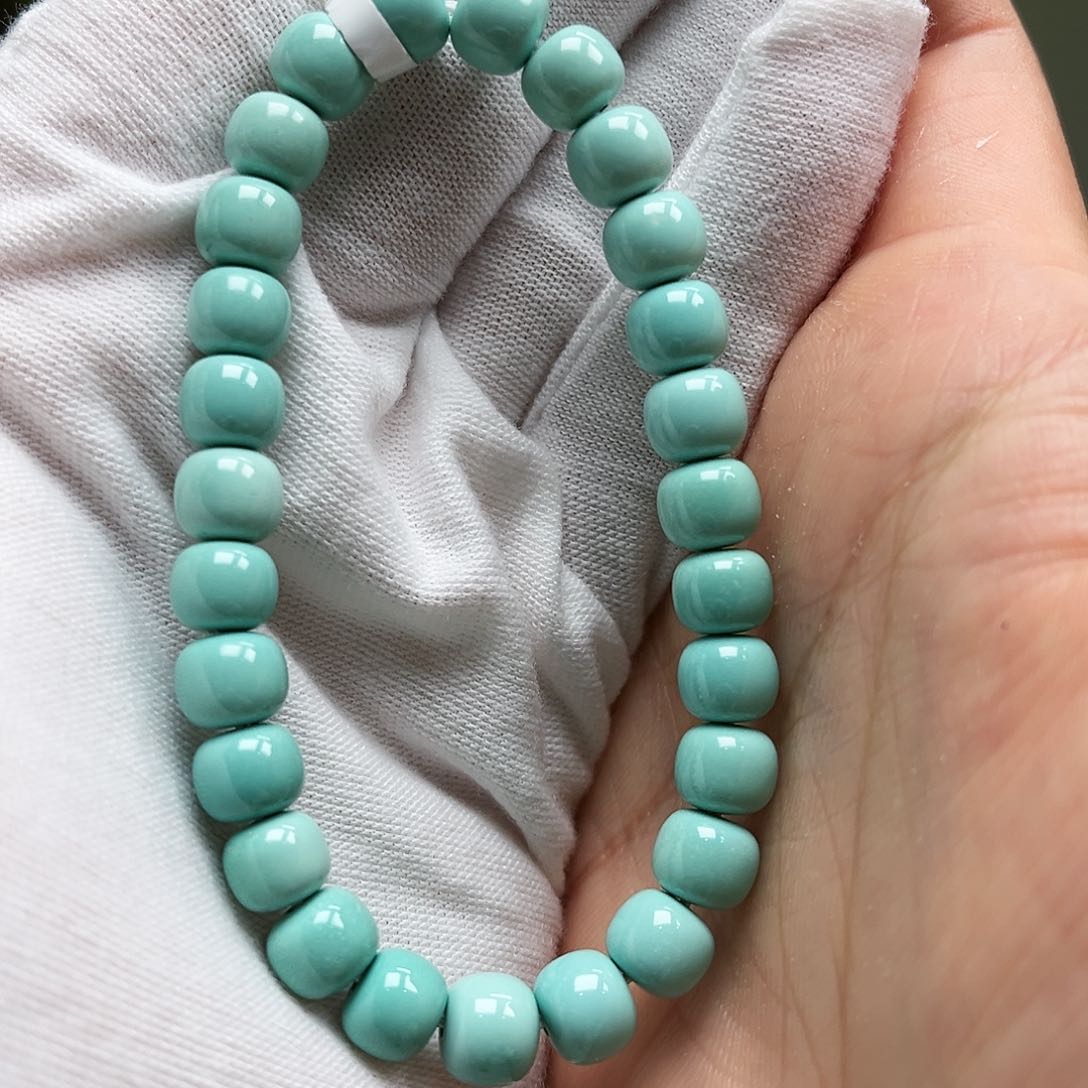 绿松石手串未镶嵌