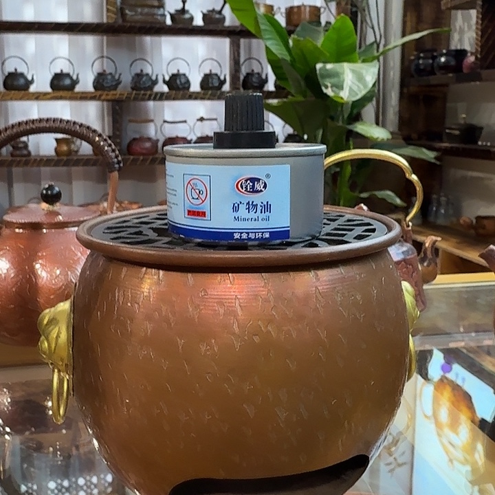 紫铜手工制作炭炉