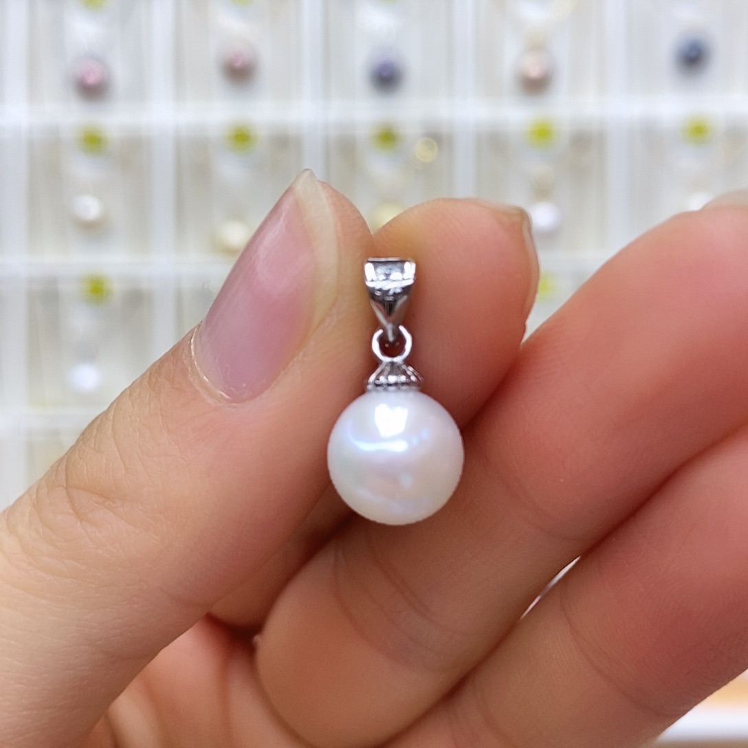 淡水珍珠未镶嵌吊坠(不含链)