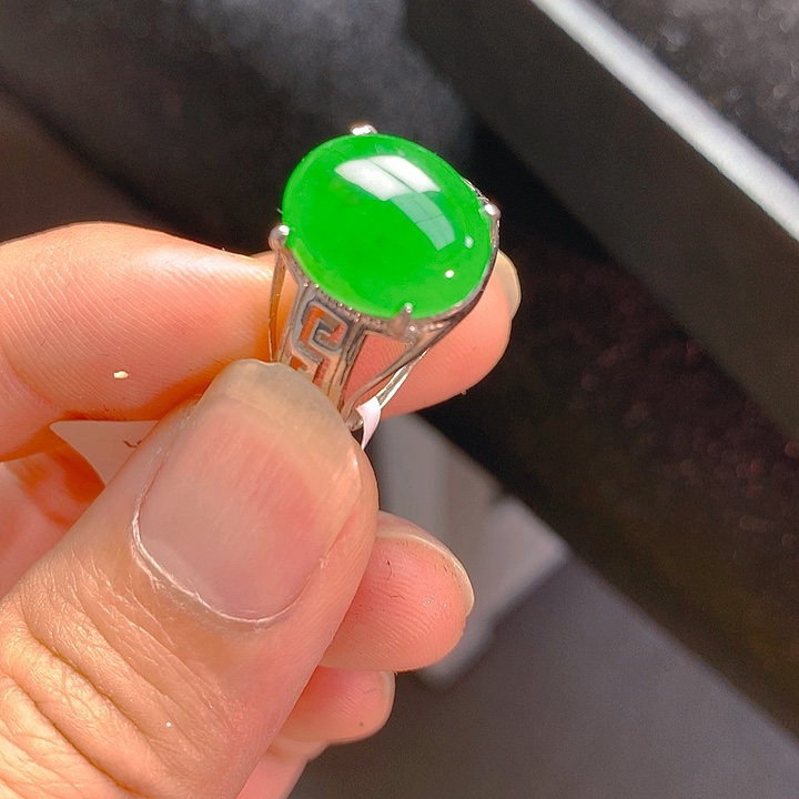 【闪购商品】翡翠银S925镶嵌颈饰翡翠