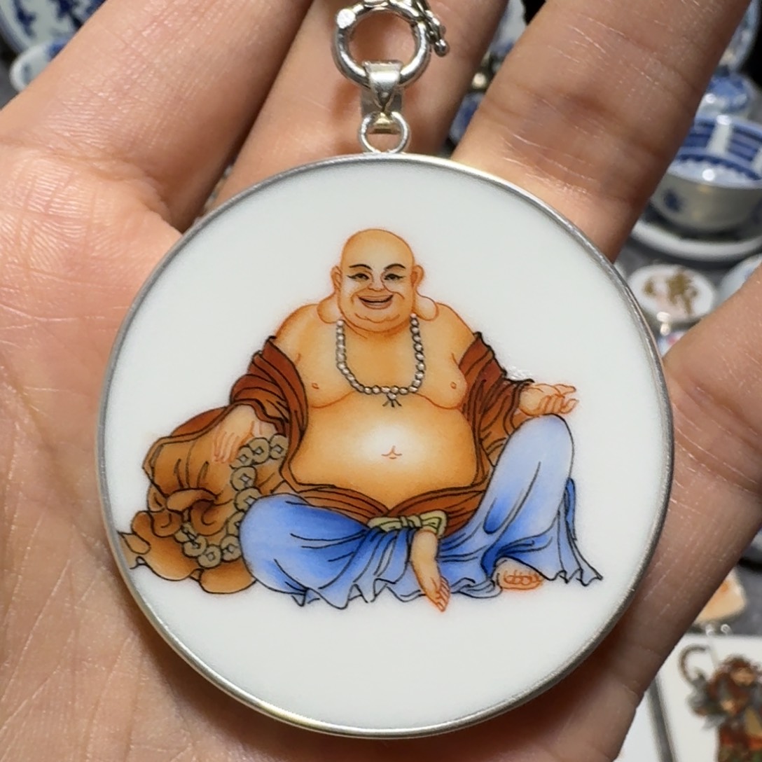 瓷片发*?精品挂件一个