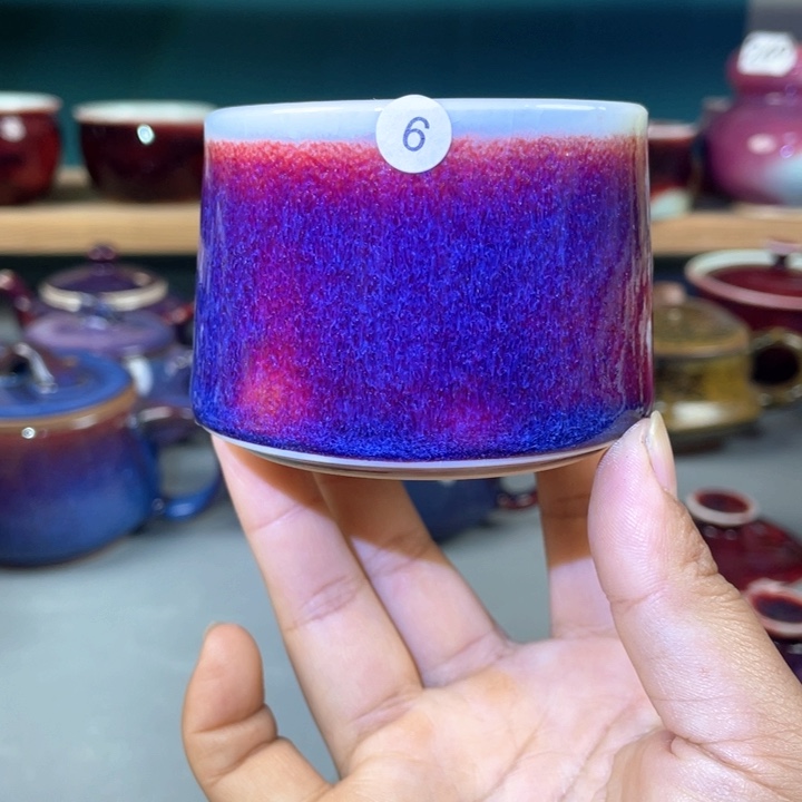 瓷片纯手工制作……微微瑕