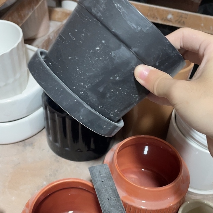 陶瓷花盆全场12包邮