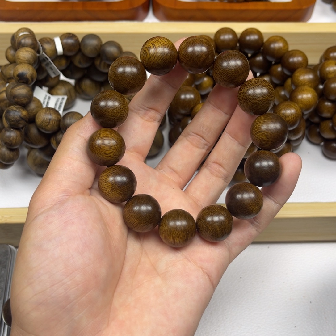 森***林沉香手串越南芽庄黄棋楠1.6