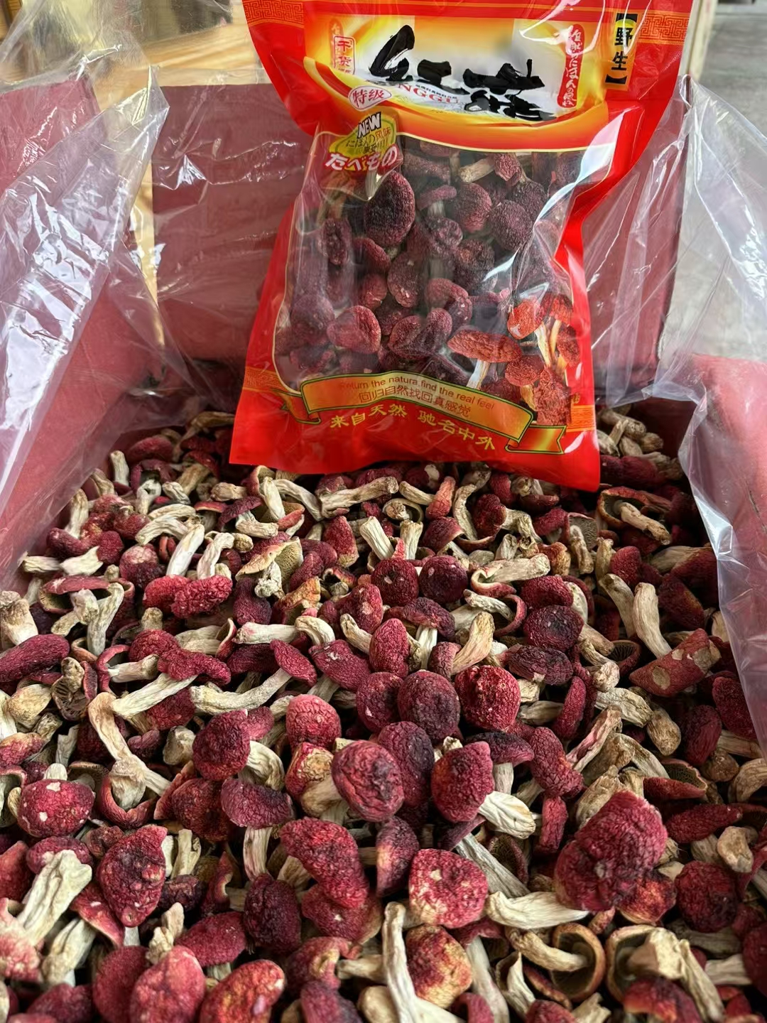 云南实惠中红菇，脆甜。实惠，必备。